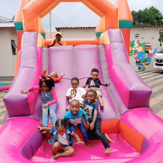 Bouncy castle joy